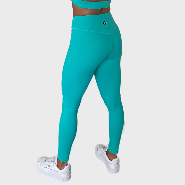 Legging Cross - vert turquoise