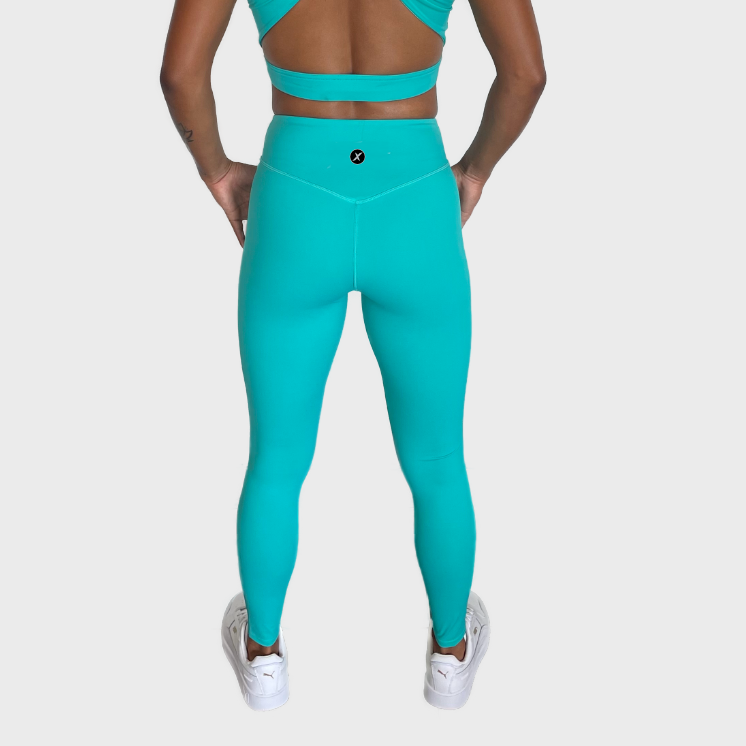 Legging Cross - vert turquoise